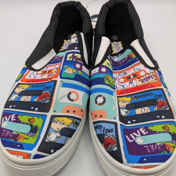 Nickelodeon Rugrats Men's Slip-On Sneakers Size 9, New with Tags - Picture 1 of 11